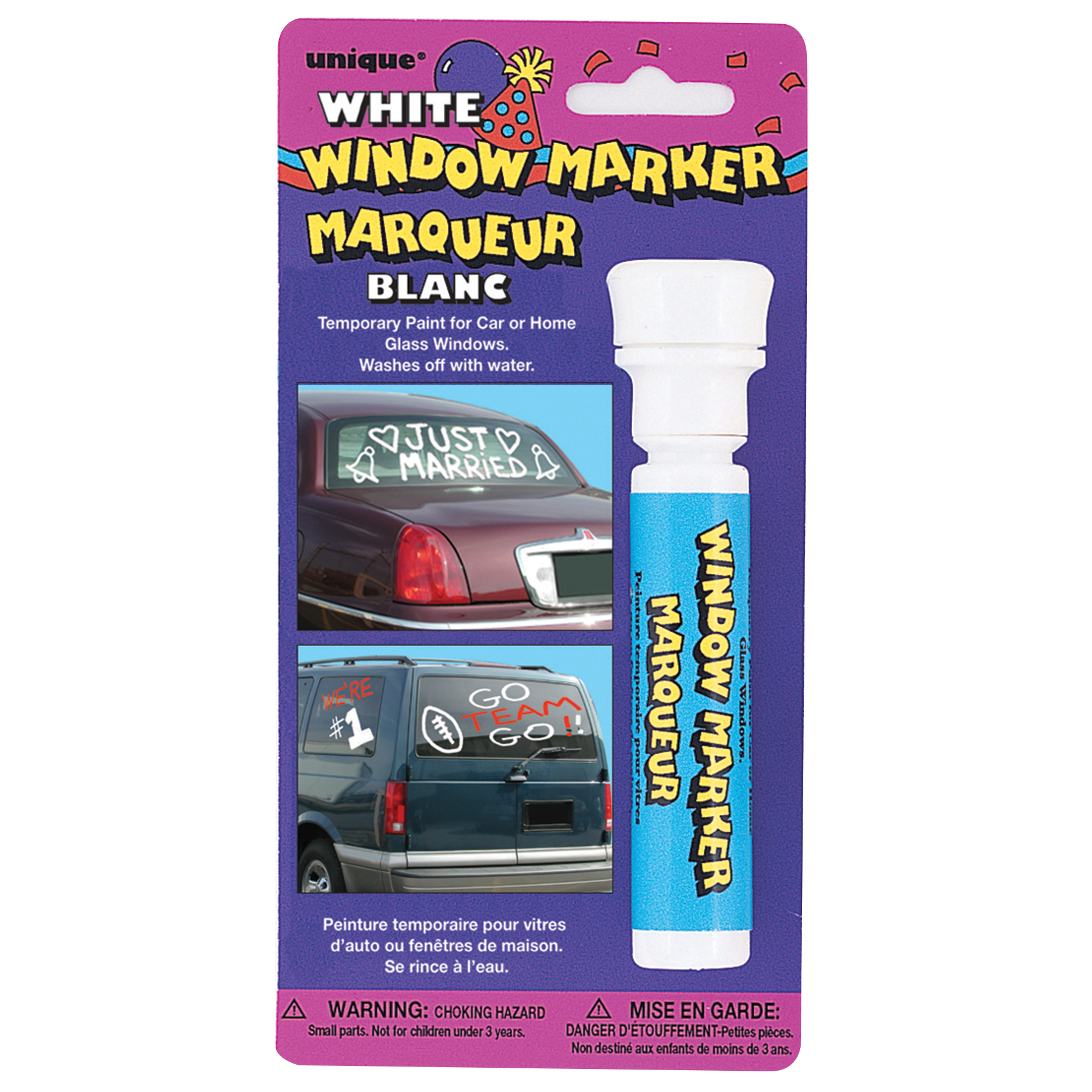 White marker for car windows Clearance